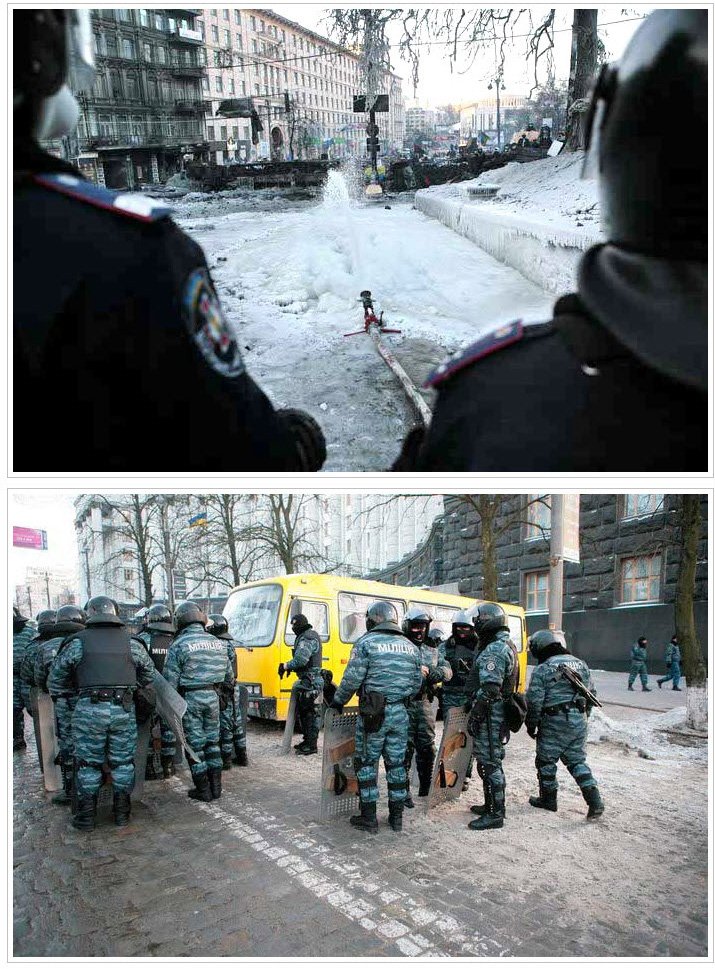 «Беркут» на Грушевского: все здесь (ФОТО)