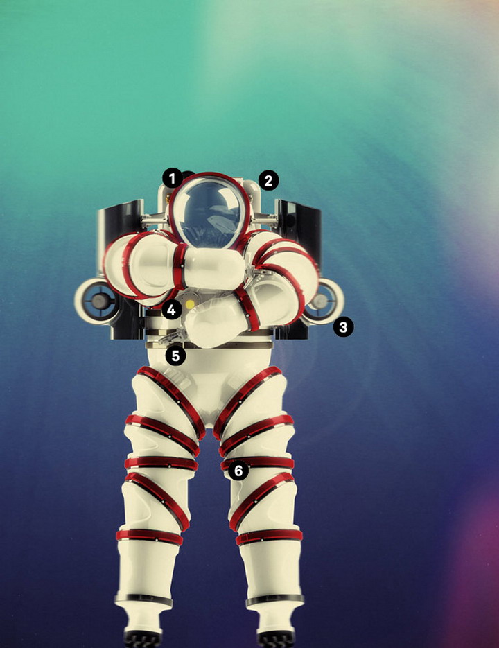 Уникальный водолазный костюм практически превосходит космический скафандр Уникальный водолазный костюм практически превосходит космический скафандр