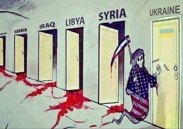 Рисунок дня. Штаты заигрались и ошиблись дверью... Рисунок дня. Штаты заигрались и ошиблись дверью...