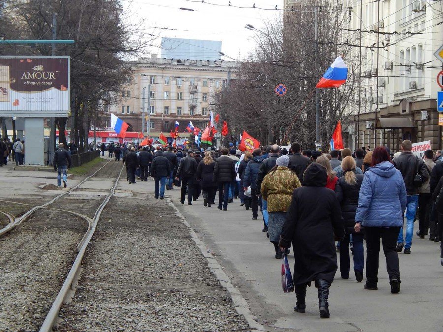 Митинг в Днепропетровске 16-го марта Митинг в Днепропетровске 16-го марта