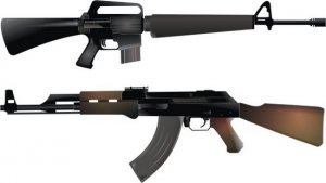 Самое знаменитое оружейное противостояние века: АК-47 и М-16