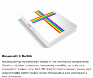 Гомоцензура «подправила» Священное писание: в США издана «Библия» для педерастов