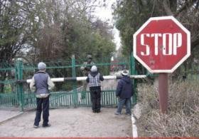 Украинские военнослужащие заняли пустующий объект Черноморского флота России (видео)