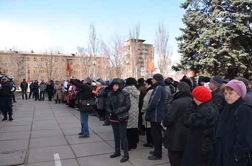 Митинг в Мариуполе. 29 марта Митинг в Мариуполе. 29 марта