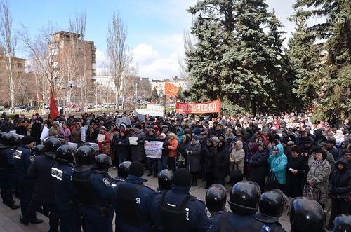 Митинг в Мариуполе. 29 марта Митинг в Мариуполе. 29 марта