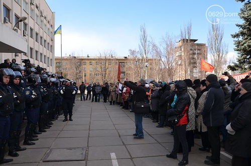 Митинг в Мариуполе. 29 марта Митинг в Мариуполе. 29 марта