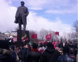 Митинг в Донецке. 29 марта