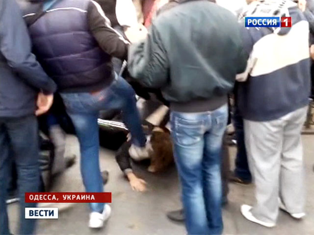 Бандеровцы пытались сорвать празднование освобождения Одессы от фашизма Бандеровцы пытались сорвать празднование освобождения Одессы от фашизма