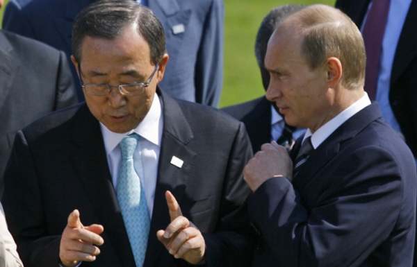 Путин заявил Пан Ги Муну, что Москва ждет от ООН осуждения силовой операции Киева Путин заявил Пан Ги Муну, что Москва ждет от ООН осуждения силовой операции Киева