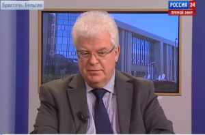 Интервью Постоянного представителя России при ЕС В.А.Чижова телеканалу "Россия 24", 31 марта 2014 года