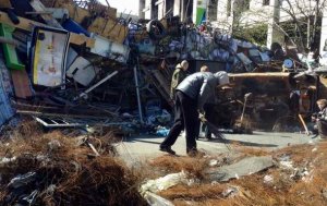 Правый сектор поправил сообщение об уборке баррикад в центре Киева на уборку вокруг баррикад