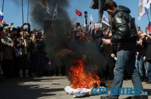 Жители Донецка обратились к Турчинову за помощью