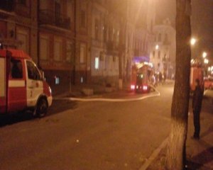 В Киеве подожгли офис Коммунистической партии Украины