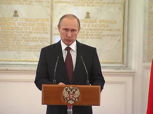 Фото Путин поздравил одесситов с 70-летием освобождения от фашистов