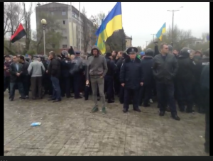 Жидобандеровский шабаш в Запорожье