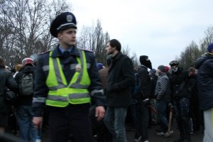 Жидобандеровский шабаш в Запорожье глазами очевидца