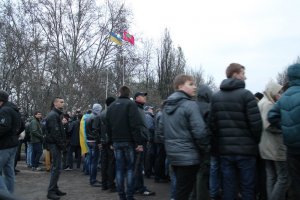 Жидобандеровский шабаш в Запорожье глазами очевидца