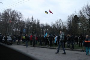 Жидобандеровский шабаш в Запорожье глазами очевидца