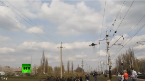 Жителей Краматорска пытался испугать украинский МиГ