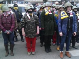 В Славянске задержана ярая активистка Евромайдана Ирма Крат.