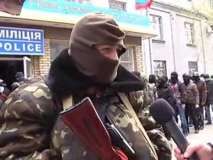 Вежливые люди Славянска