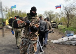 Славянск: погибли 7 ополченцев, уничтожено 52 боевика Правого сектора