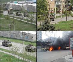 Краматорск 3.05 военные вошли в город