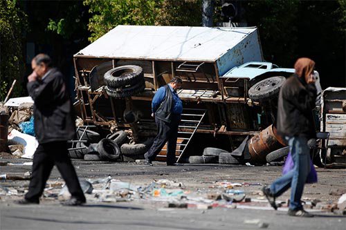 Ситуация в Мариуполе, после событий 9 мая. Ситуация в Мариуполе, после событий 9 мая.