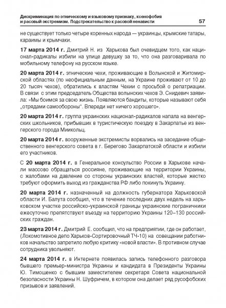 Белая Книга нарушений прав человека и принципа верховенства права на Украине (Ноябрь 2013 — Март 2014)