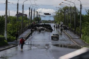 Боевики "Правого сектора" пытались прорваться в Славянск на скорой