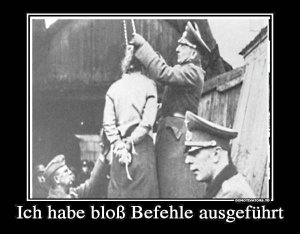 Фраза «я лишь выполнял приказ», вам не поможет