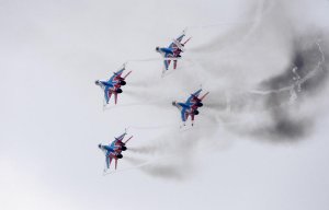 70 самолётов ВВС России пролетят сегодня над Севастополем