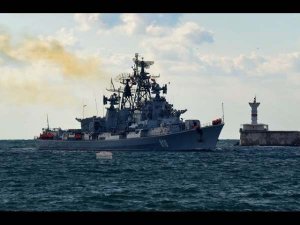 Военно-морской парад в Севастополе 9 мая 2014