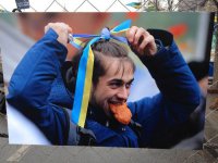 Флаги Украины в Одессу... везут из России!