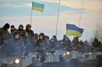 В украинском селе Успенка на границе с Россией идет бой военных с повстанцами