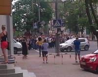 Несколько тысяч шахтеров в Донецке провели митинг и начали марш мира против фашизма (прямой эфир)