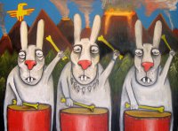 Шоу шоколадных зайцев