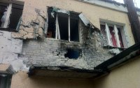 Последствия минометного обстрела в Славянске 1.06.2014