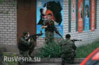 В Луганске штурмуют воинскую часть нацгвардии