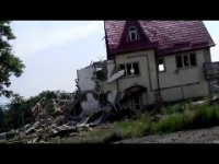 Семеновка. Полностью разрушенный город.