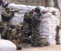 Ополченцы взяли под контроль поселок Дмитровка на российско-украинской границе