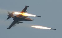 Ополченцы заявляют о сбитом украинском самолете Су-25