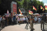 Новая власть.  Ночью разгромили антитарифный Майдан