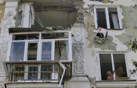 В результате продолжающегося артобстрела Краматорска погиб мирный житель