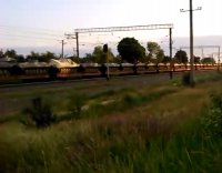 Эшелон украинской оккупационной военной техники из Львова на Луганск