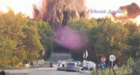 Взорван мост между Горловкой и Дзержинском в Донецкой области.