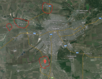 Бои за аэропорт Луганска.