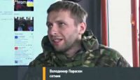 Надписи "На Киев" могут стать реальностью..... Сотник Владимир Парасюк (это тот который)