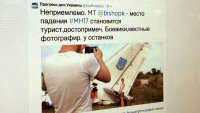 Twitter "Прогресс для Украины" Госдепа выдал самолет Украины за MH17