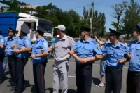 Милиция силой разблокировала мост через Южный Буг в Николаеве